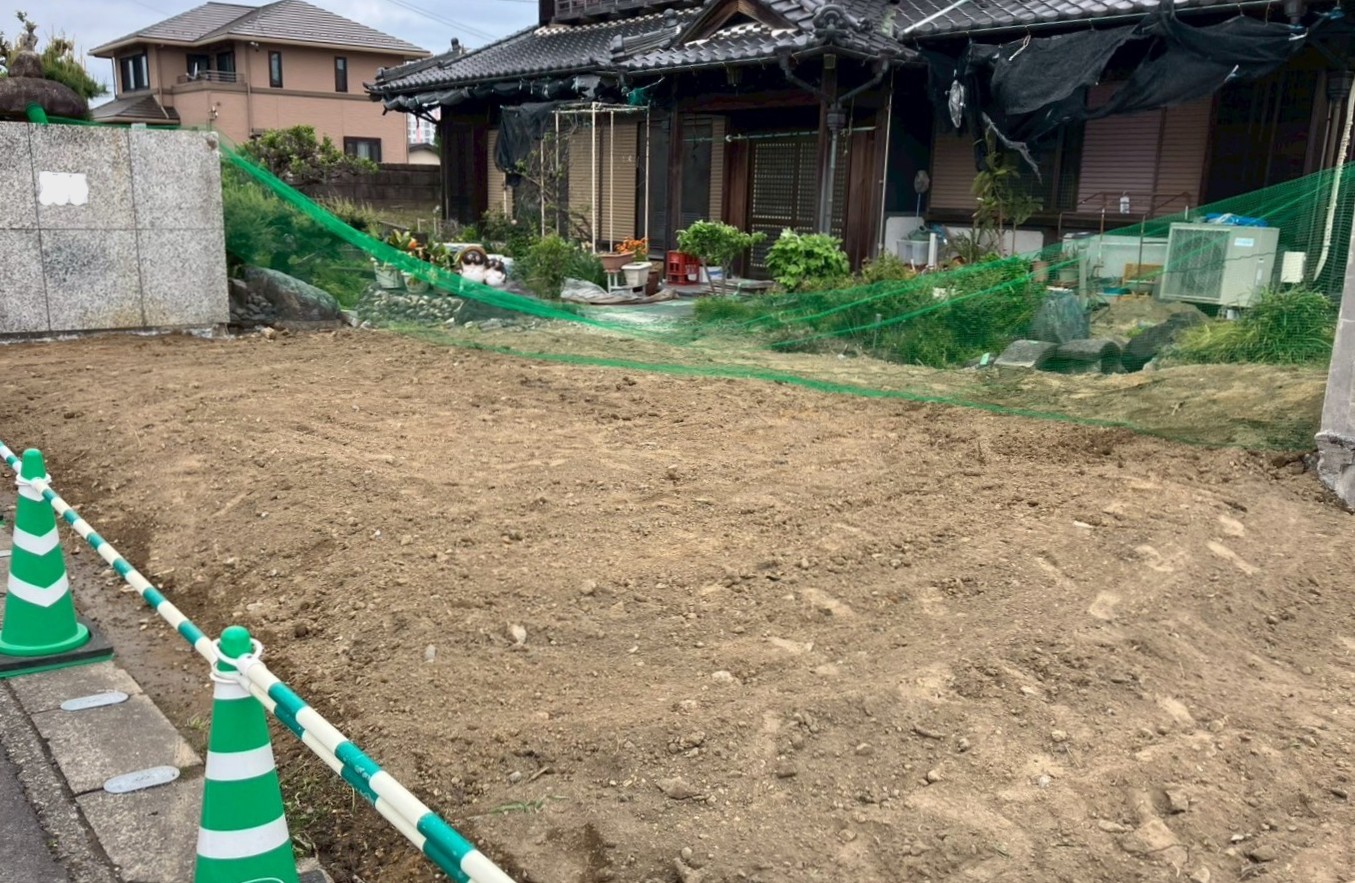 愛知県江南市高屋町　外構解体工事